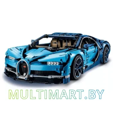 Конструктор King Автомобиль Бугатти Шерон S7802 (синий) картинка 3